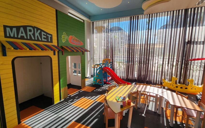 Апартаменты 1+1 в полностью оборудованном гостиничном комплексе.