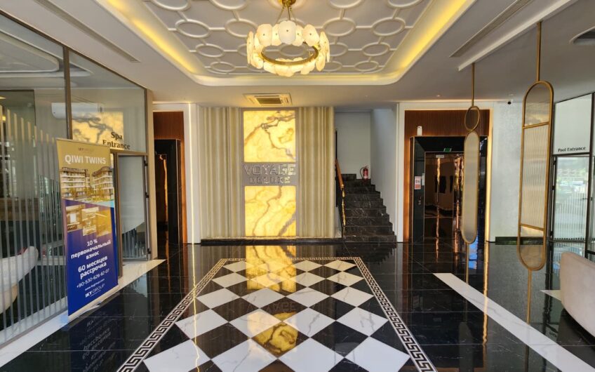 Апартаменты 1+1 в полностью оборудованном гостиничном комплексе.