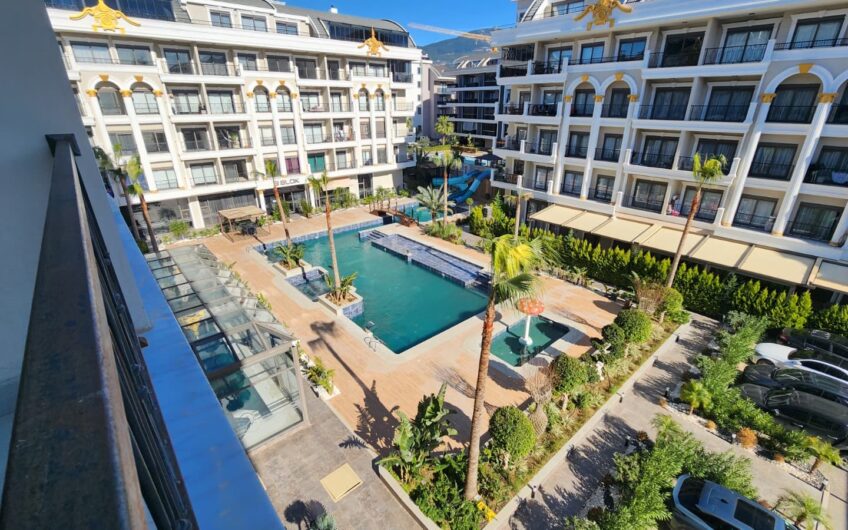 Апартаменты 1+1 в полностью оборудованном гостиничном комплексе.