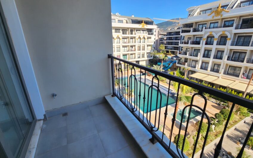 Апартаменты 1+1 в полностью оборудованном гостиничном комплексе.