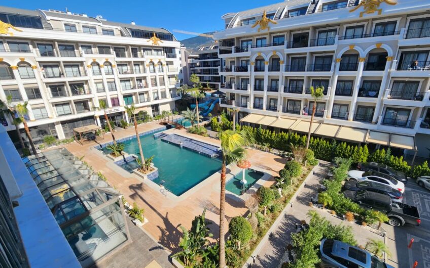 Апартаменты 1+1 в полностью оборудованном гостиничном комплексе.