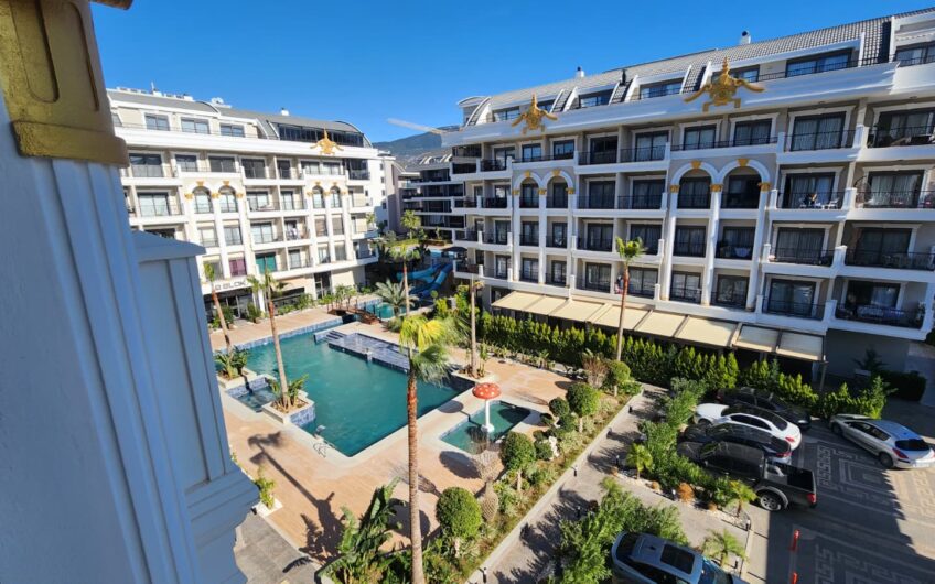 Апартаменты 1+1 в полностью оборудованном гостиничном комплексе.